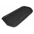 3D Mats Usa Direct Fit, Raised Edge, Black, Thermoplastic Rubber Of Carbon Fiber Texture, Non-Skid M1TL0191309